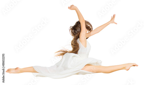 Dancing girl in dress
