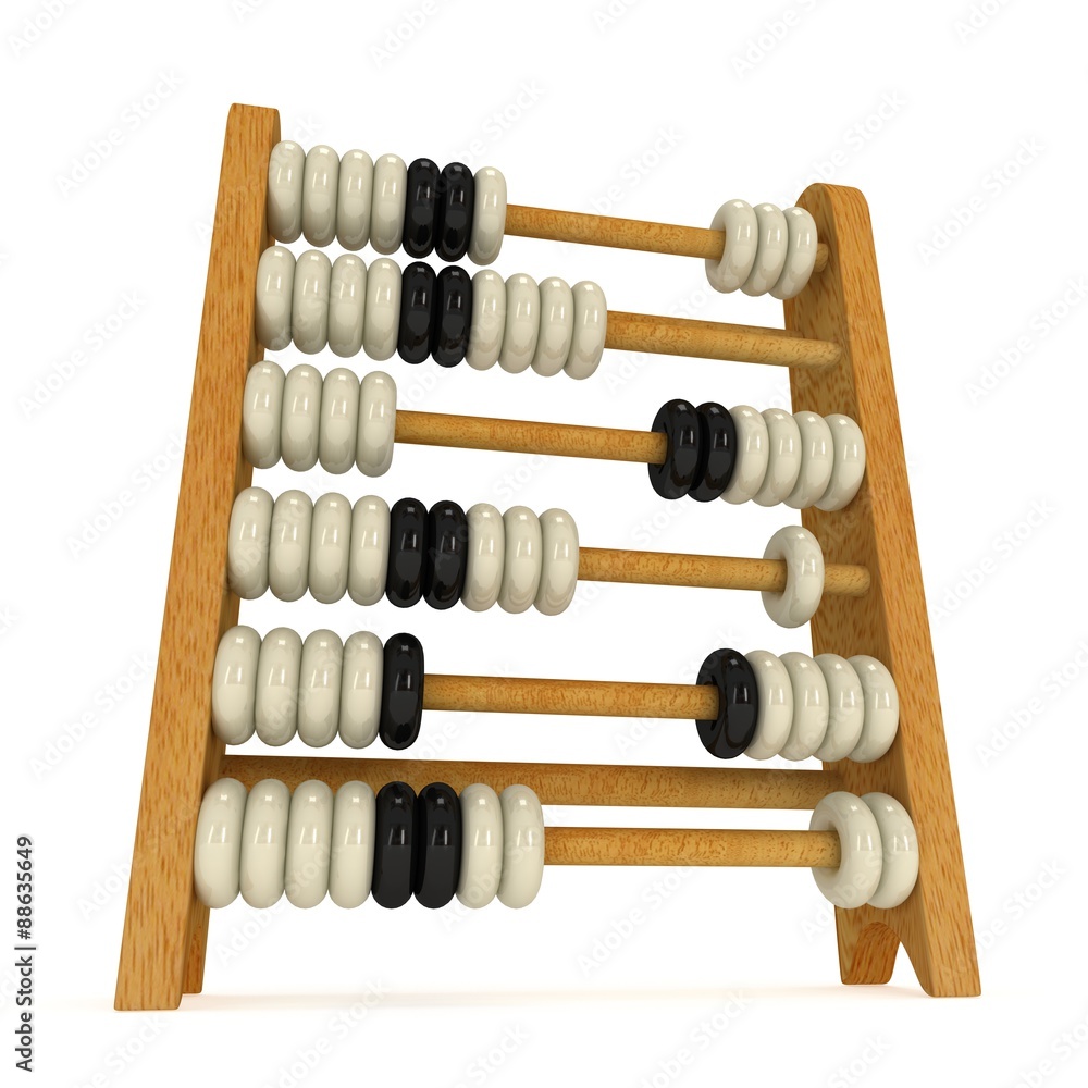 3d toy abacus