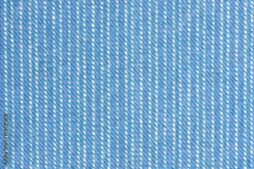 Abstract blue and white fabric background