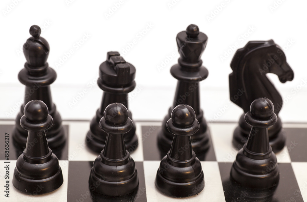 Chess on the chessboard Chess on the chessboard