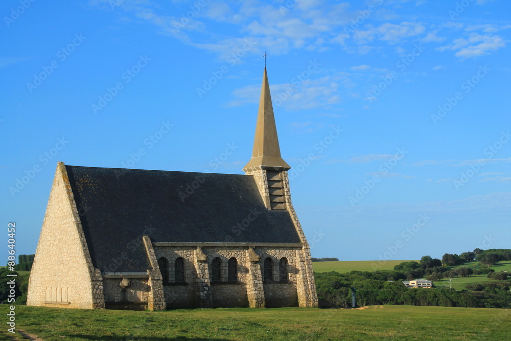 Chapelle Notre Dame de la Garde à Etretat, France
