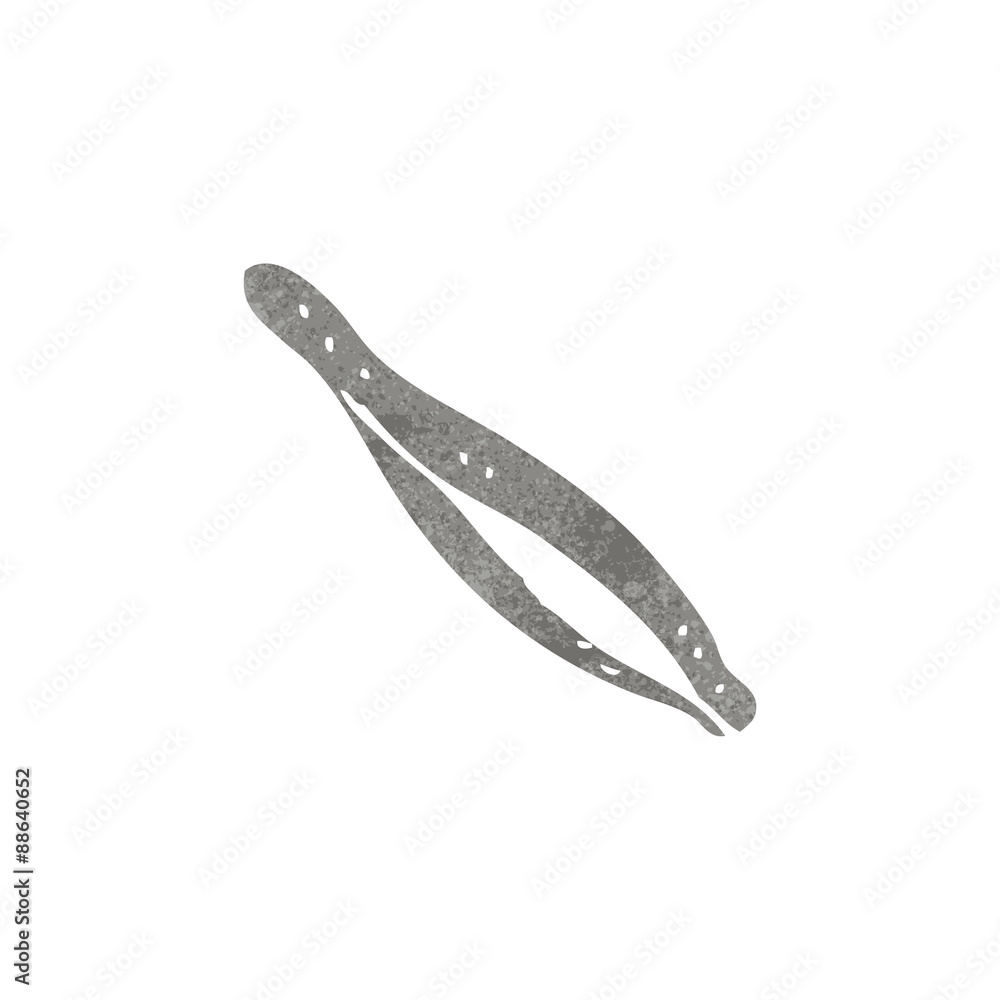retro cartoon tweezers retro cartoon tweezers