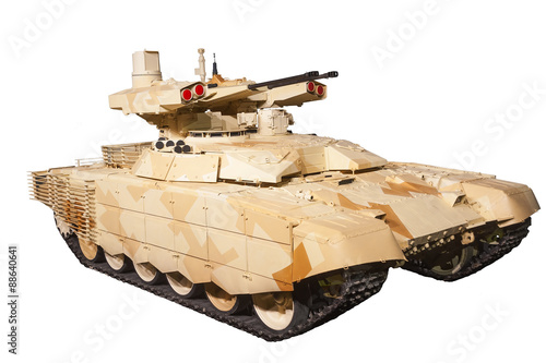Isolated Tank Support Fight Vehicle Terminator-2