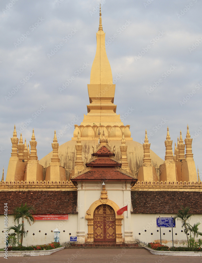 Pha That Luang in Vientiane