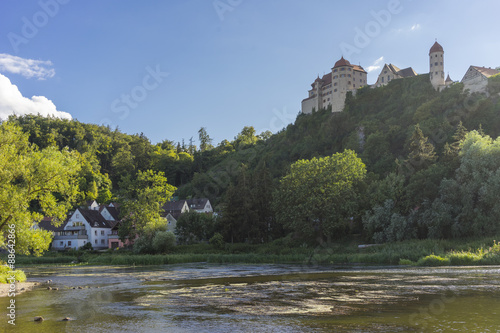 Harburg is a city on Bavaria's Romantic Road photo