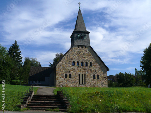 katholische heilig-kreuz-kirche in horn-bad meinberg photo