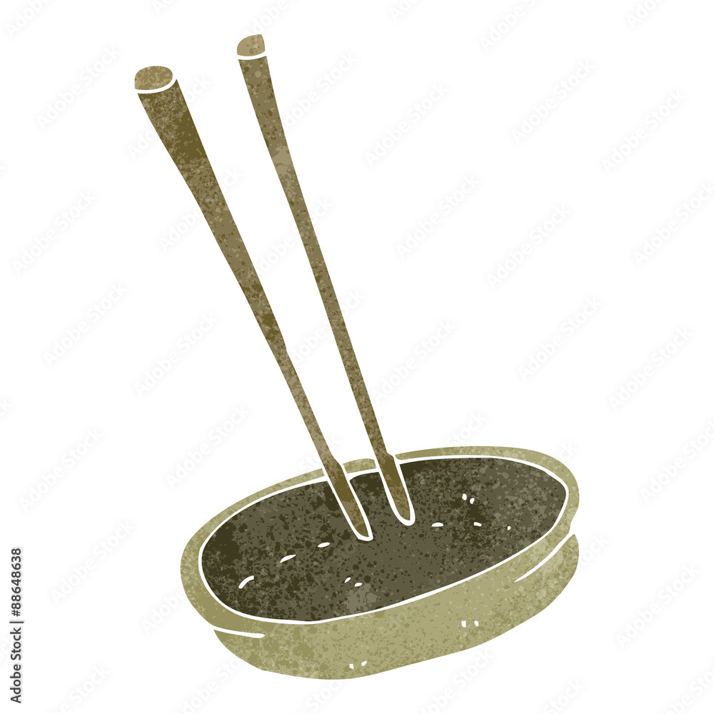 retro cartoon retro cartoon bowl and chopsticks retro cartoon retro cartoon bowl and chopsticks