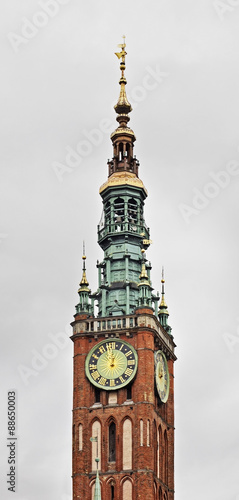 City hall in Gdansk. Poland 