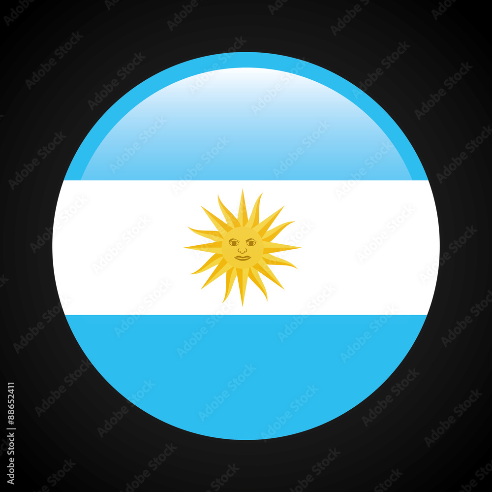Fototapeta premium argentina emblem