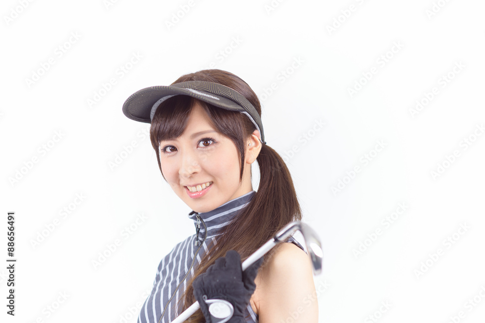 ゴルフウェアが可愛い若い日本人女性 Stock Photo Adobe Stock ゴルフウェアが可愛い若い日本人女性 Stock Photo Adobe Stock