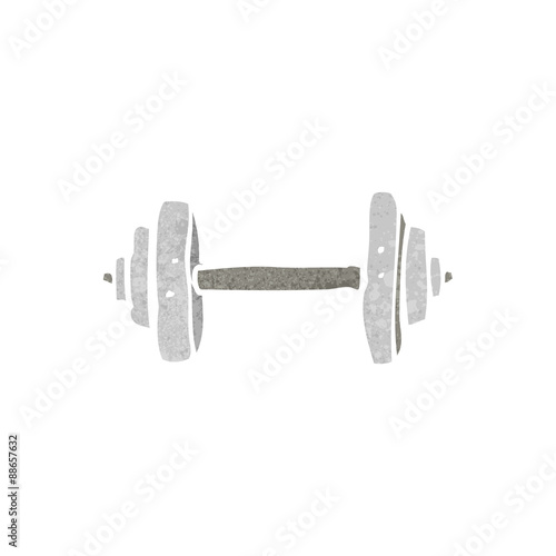 retro cartoon weights