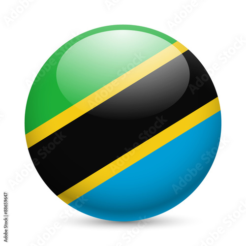 Round glossy icon of Tanzania Free Download Round glossy icon of Tanzania - GFXLoad