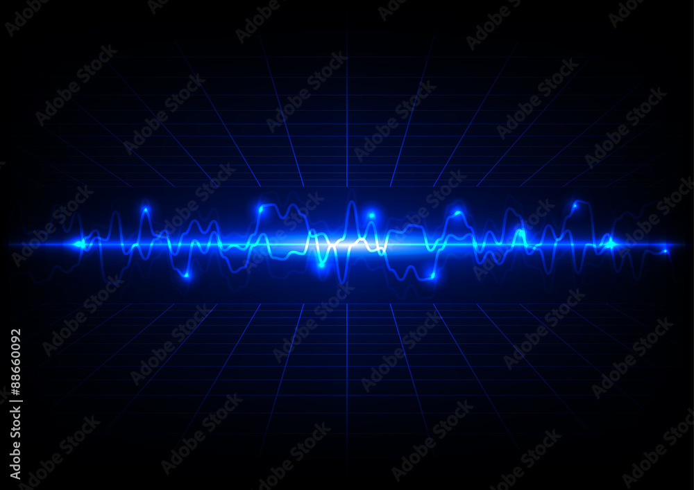 abstract blue lighting technology concept design abstract blue lighting technology concept design