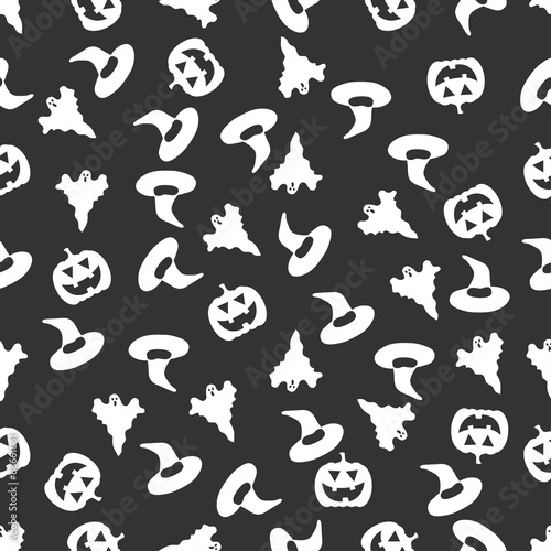 seamless pattern with Halloween