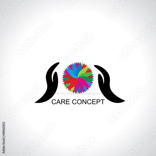 care concept vector illustration 