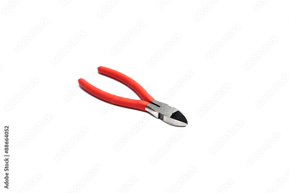 Stripper and cutter isolated on white background Stripper and cutter isolated on white background