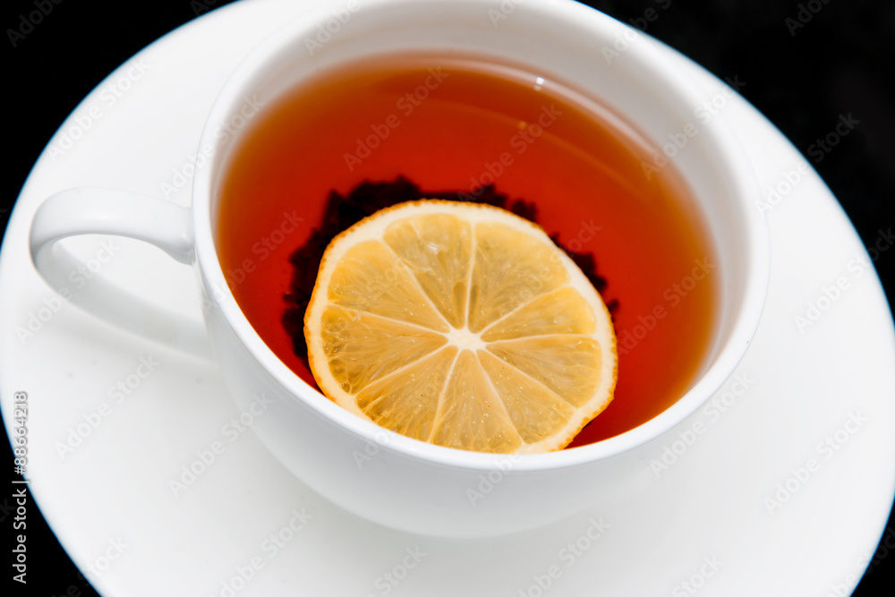black tea with lemon black tea with lemon
