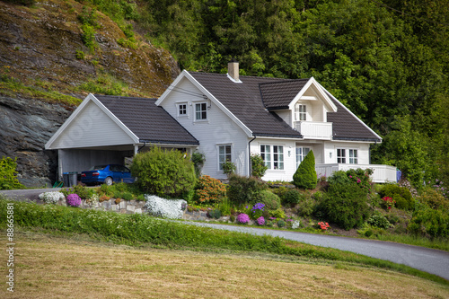 wooden house photo