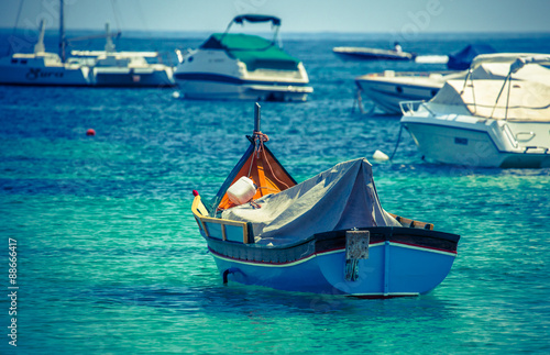 Port at Buggiba, Malta photo