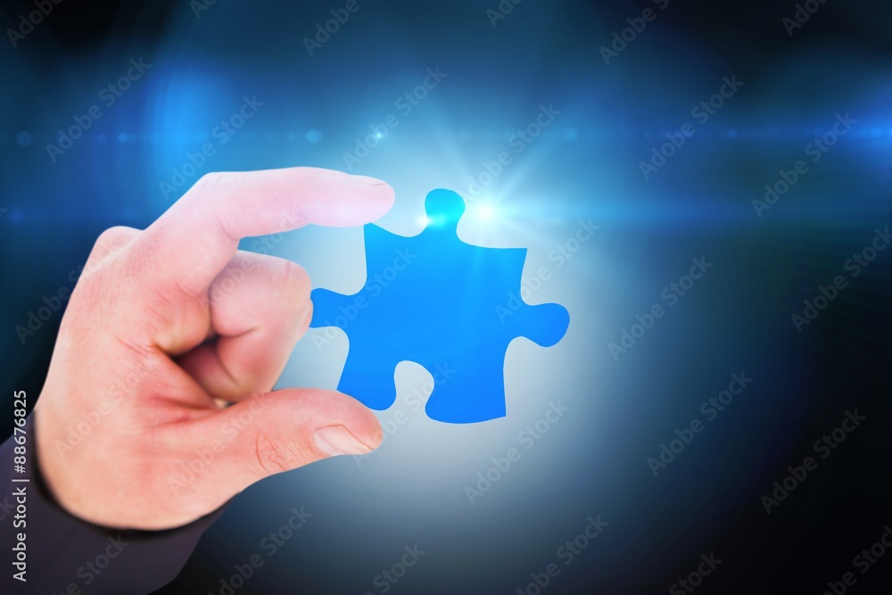 Composite image of hand showing Composite image of hand showing