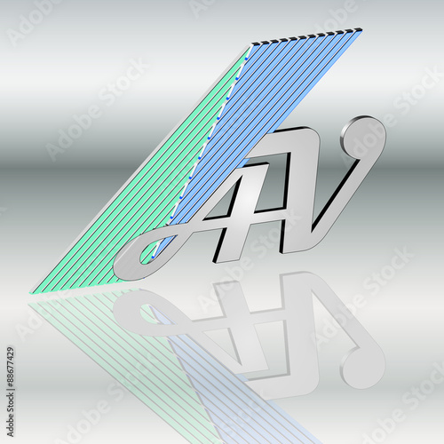 Logo AV 3d