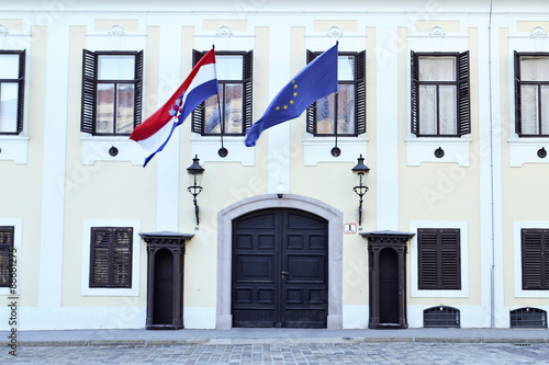 Croatian Government (Banski dvori), Zagreb, Croatia photo
