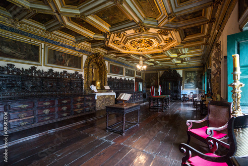 Brazil, Salvador, the sacristy of the church of the Third Order of St. Francisco