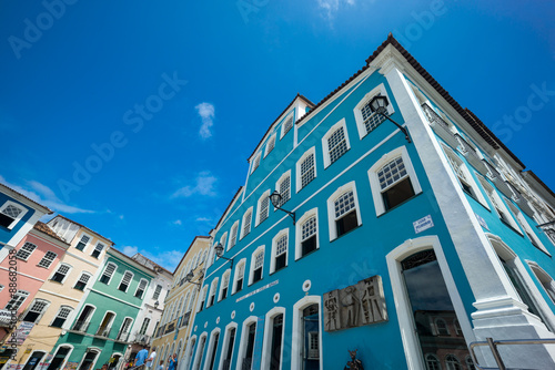 Brazil, Salvador, the Jorge Amado house foundation in Pelourinho square