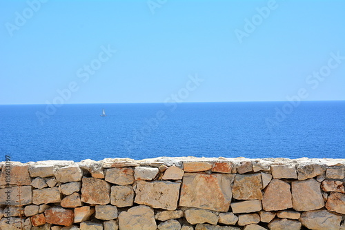 Photography The balcony on the sea