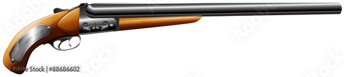 Shotgun rifle with wooden trigger