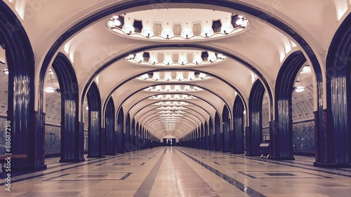the metro in moscow