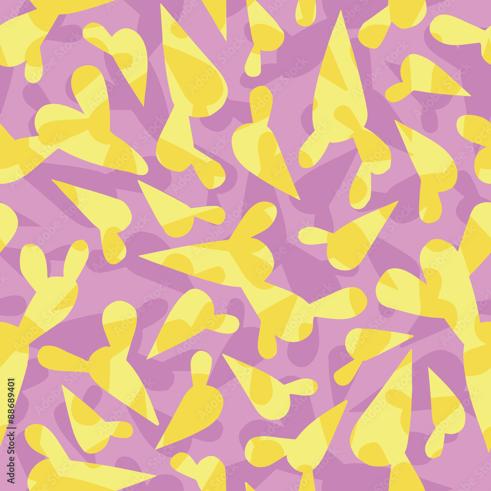 Abstract cactus background. Seamless pattern.Vector. サボテンのパターン Abstract cactus background. Seamless pattern.Vector. サボテンのパターン