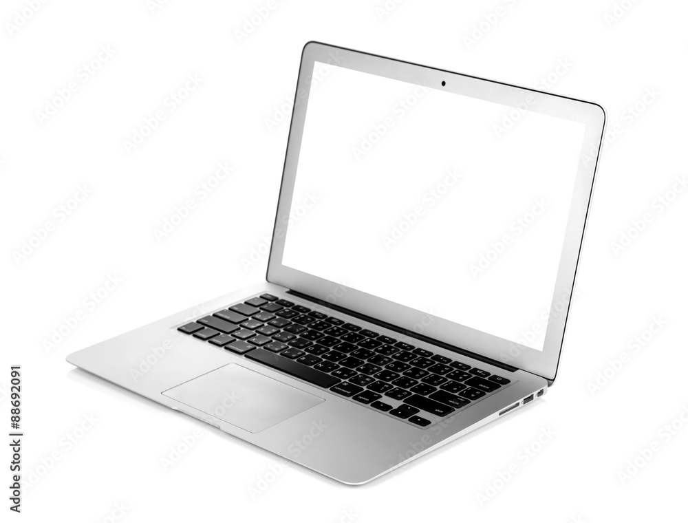 laptop isolated on white background laptop isolated on white background