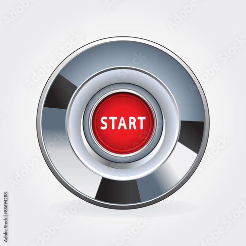 Start engine button
