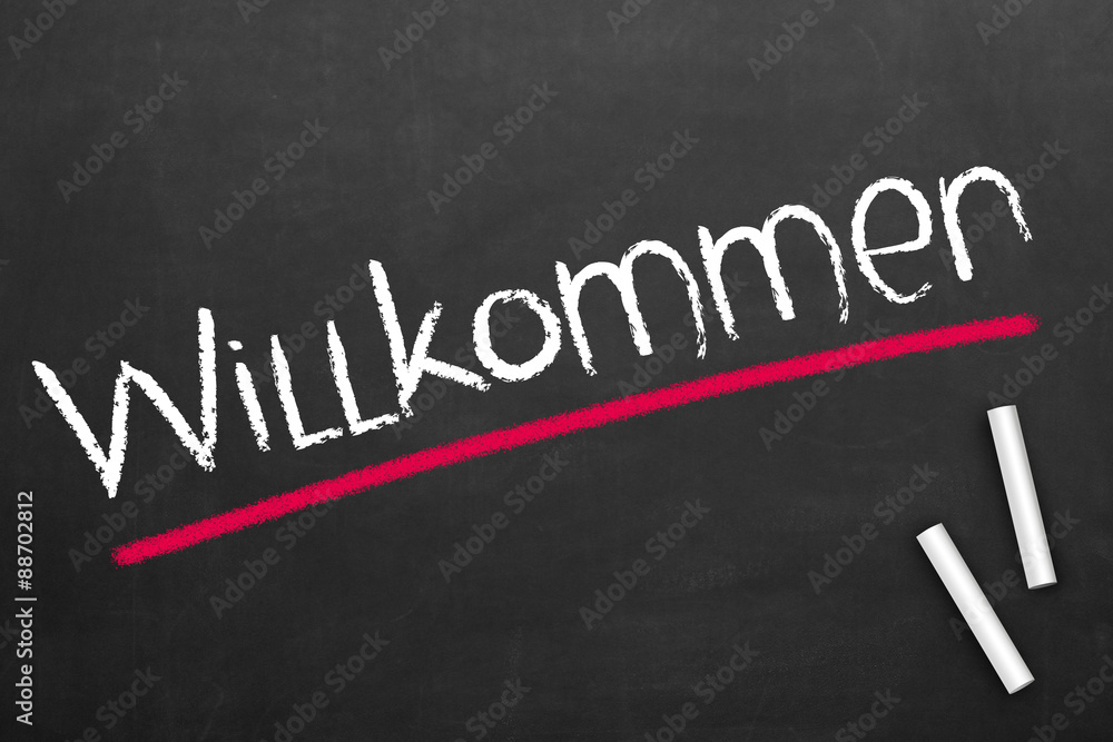 Obraz premium Tafel mit Notiz