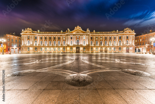 Place du Capitole in Toulouse, France. photo