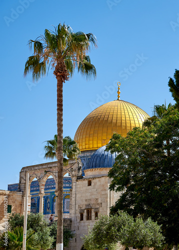 Dome of the Rock mosque in Jerusalem