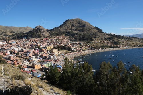 Copacabana city, Titicacasee, Bolivien, lake titicaca, bolivia