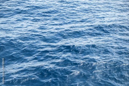 blue sea, water seascape blur abstract background