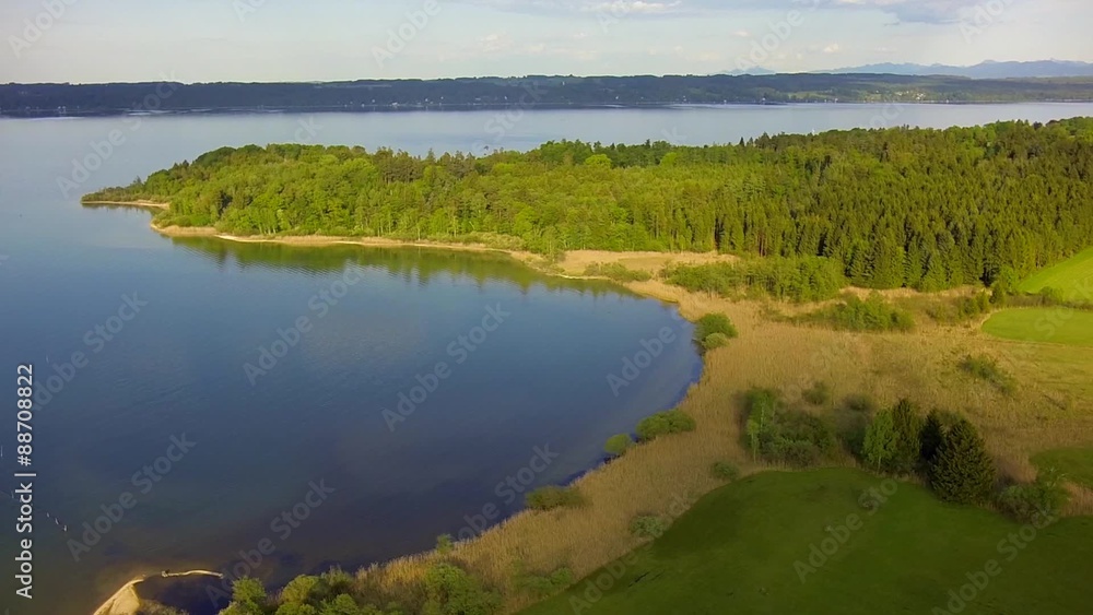 Landscape at the Lake Starnberg, Bavaria, Upper Bavaria, Germany Landscape at the Lake Starnberg, Bavaria, Upper Bavaria, Germany