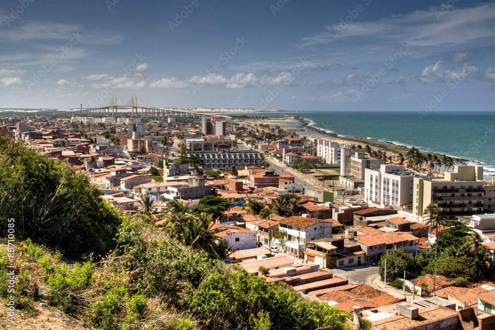 View over the city of Natal, Brazil
