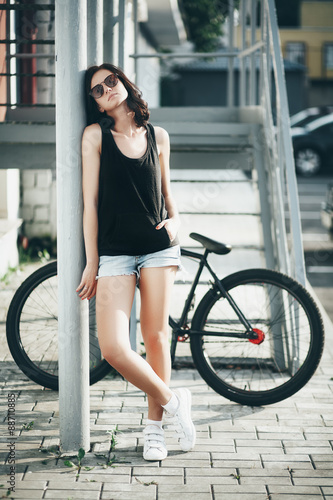 Biker girl