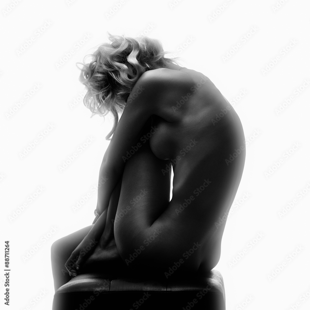 Naklejka premium Ideal female body