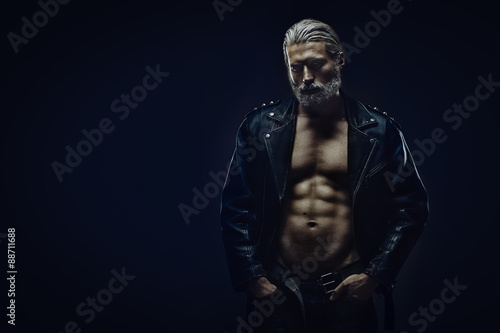 Tough middle aged man