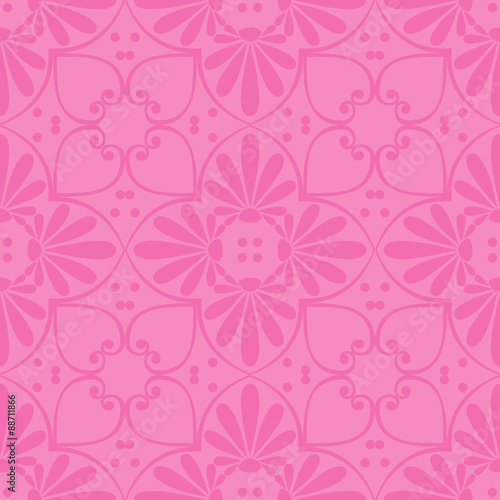 vector seamless floral ornament