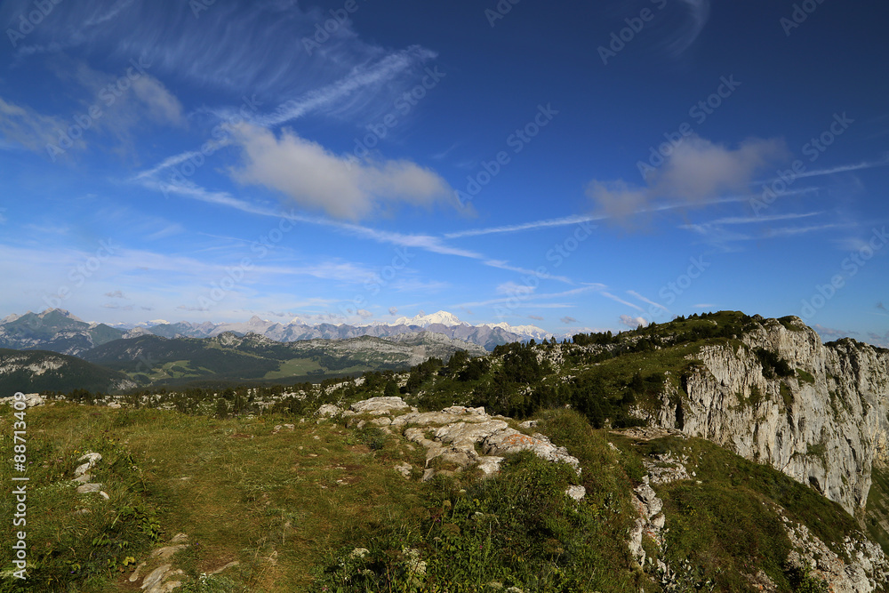 Fototapeta premium Montagne