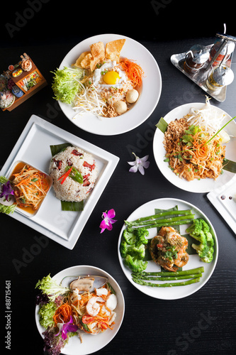 Thai Food Plates