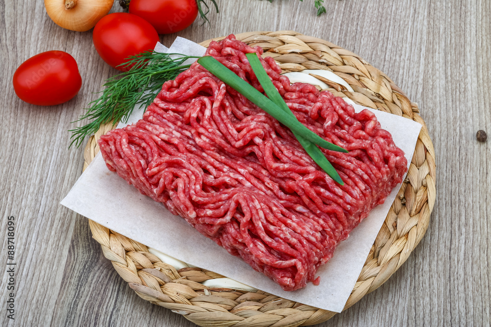 Raw minced meat Raw minced meat