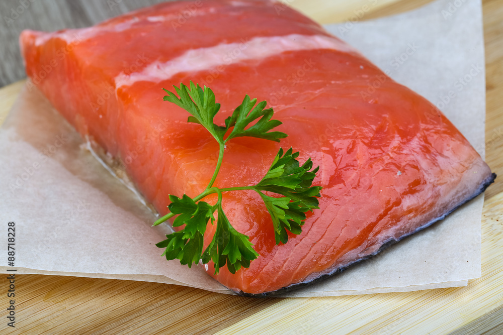 Salmon fillet Salmon fillet