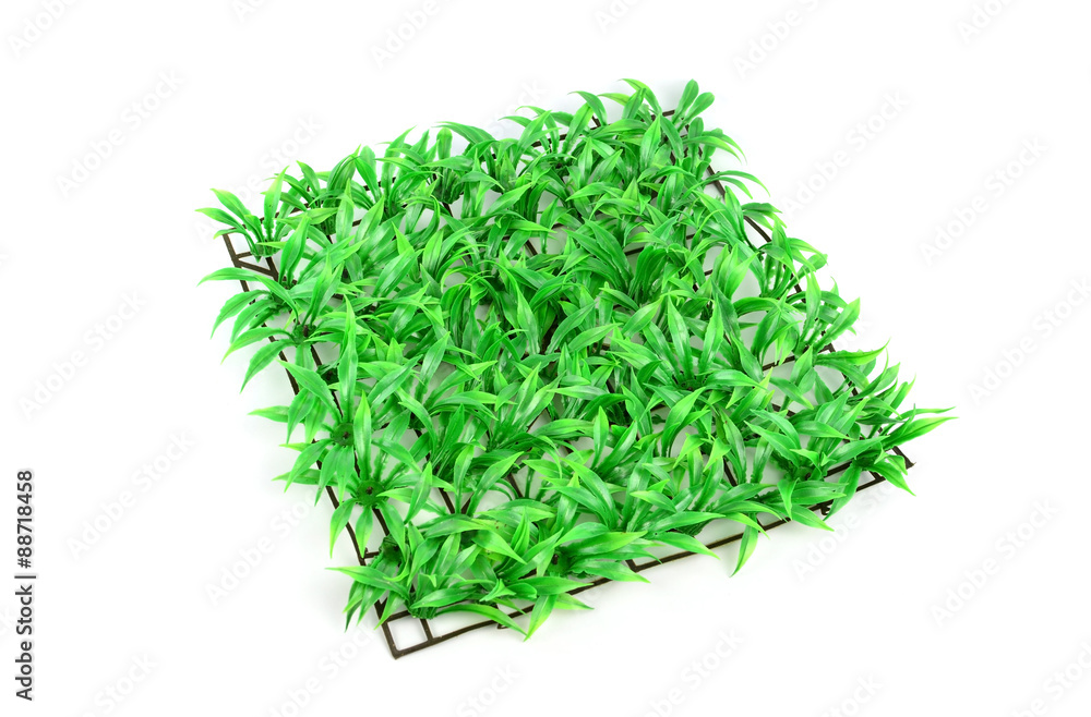 artificial turf on a white background artificial turf on a white background
